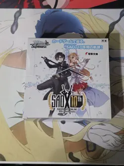 Weiss Schwarz Sword Art Online SAO 10th Anniversary Light Novel Booster Box - Image 1