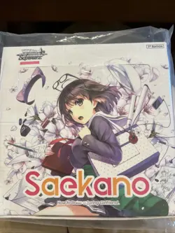 Saekano How to Raise a Boring Girlfriend Booster Box 1st Edition Weiss Schwarz - Image 1