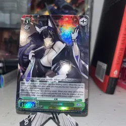 Weiss Schwarz Azur Lane Musashi AZL/S119-E045S SR Holo 10000 Power Cost 3 - Image 2