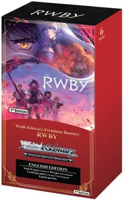 Weiss Schwarz RWBY Premium Booster Box English Factory Sealed - Image 1