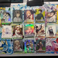 Weiss Schwarz 13 Card SR/RR/R Bundle Lot - Image 1