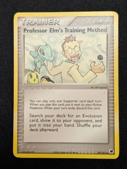 Professor Elm's Training Method - EX Dragon Frontiers 79/101 - NM- Pokemon - Image 1