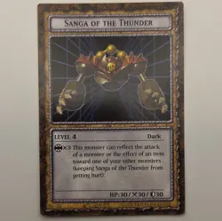 Yu-Gi-Oh! Sanga of the Thunder Mini Figure & Card Dungeon Dice Monsters B4-03 - Image 2