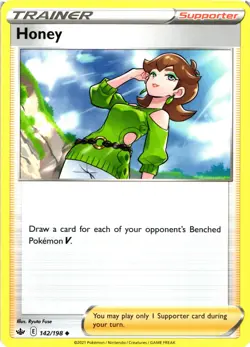 Pokemon Chilling Reign Trainer: Honey Regular Uncommon - Image 1