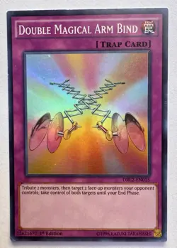Yugioh - Double Magical Arm Bind (Super Rare) (1st Edition) - DRL2-EN015 - Image 1