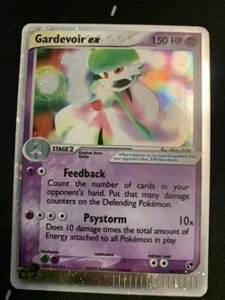 Pokemon Gardevoir EX Holo TCG Card 96/100 Sandstorm MP - Image 1