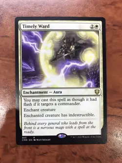 Timely Ward MTG Magic the Gathering Card NM Near Mint Commander Legends CMR - Image 1