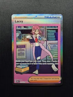 Lacey 175/131 Pokemon Card - SV: Prismatic Evolutions SIR NM/M - Image 1