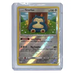 Pokemon TCG Snorlax Unbroken Bonds Reverse Holo Card 158/214 ( MP ) - Image 3