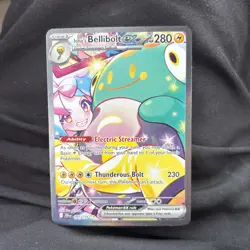 Iono's Bellibolt EX 183/159 Journey Together Sir Pokemon TCG Card, NM Condition - Image 1