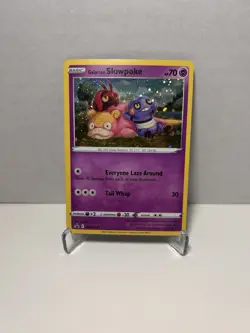 Pokemon TCG SWSH Promo Cards Galarian Slowpoke # SWSH126 Promo Near Mint - Image 1