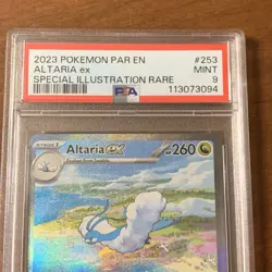 2023 Pokemon Altaria ex Special Illustration Rare Card #253 MINT PSA 9 Graded - Image 2