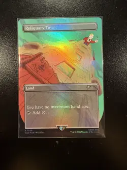 MTG Reliquary Tower (Rainbow Foil) Secret Lair x Fallout 1536 NM - Image 1