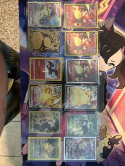 Pokemon Card Collection Lot with Pikachu and Charizard Cards - Image 1