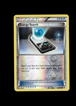 Pokemon 2012 Moderate Play Energy Search Boundaries Crossed REVERSE 128/149 Card - Image 1