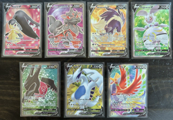 Pokemon Silver Tempest Complete Full Art V Lot - 14 cards - NM Pack Fresh - Image 4
