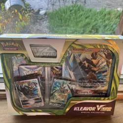 Pokemon TCG Kleavor VStar Special Collection Box 2023 UNOPENED Trading Card Game - Image 1