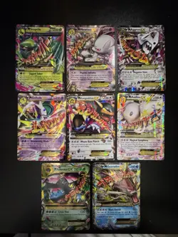 XY Evolutions Pokemon 8 Card Lot - Mega Mewtwo, Gyarados, Venusaur & etc - Image 1