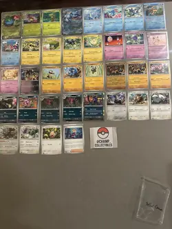 Stellar Crown Pokemon 36-Card Lot WITH PROMO - No Duplicates - ENGLISH - ALL NM - Image 5