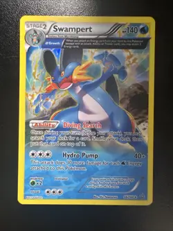 Pokemon - XY Era 3/4 Holo 2 Card Lot - Swampert & Gyarados - Image 4