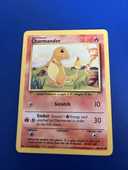 20 Base Set Pokemon Cards Non-Holo (Random Cards) - Image 1