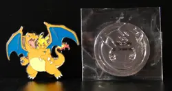 Pokemon Charizard & Pikachu Celebrations Ultra Premium Collection UPC Pin & Coin - Image 1