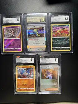 **BUNDLE/LOT** Lot of 5 Graded Pokemon Cards: CGC - Image 1