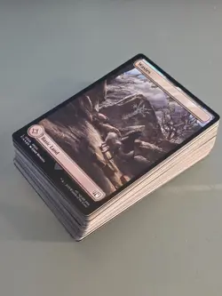 78x Card Full Art Land Set Magic The Gathering Final Fantasy Foil & Non Foil NM - Image 1