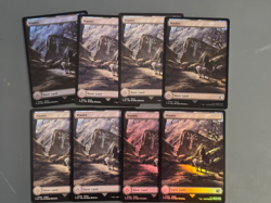 78x Card Full Art Land Set Magic The Gathering Final Fantasy Foil & Non Foil NM - Image 2