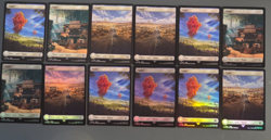 78x Card Full Art Land Set Magic The Gathering Final Fantasy Foil & Non Foil NM - Image 4
