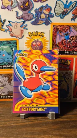 Topps Pokemon TV Animation Edition Porygon2 #233 Trading Card 2000 - LP - Image 1