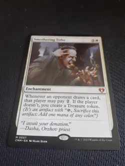 Smothering Tithe CMM 57 Regular Commander Masters MTG Magic - Image 1