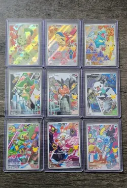 Pokemon Complete Series 2 First Partner Illustration Set Of 9 Cards - Image 1