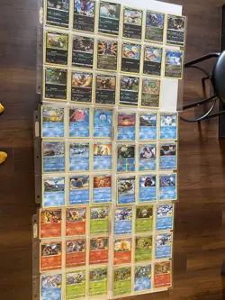 100 Page Binder With Around 600 Pokemon Cards Included! Unique Cards As well! - Image 3