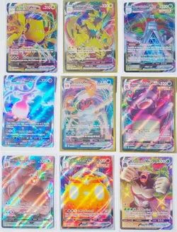 🔥Lot Of 9 FLAWLESS NMOB Pokemon Gold Secret/Rainbow Sec Vmax cards! 🔥 - Image 1