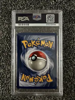 Pokemon 1999 Fossil Lapras 10/62 1st Edition Holo Rare PSA 8 English TCG - Image 2