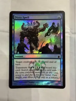 MTG FOIL Dizzy Spell NM-LP Ravnica: City of Guilds Magic The Gathering - Image 1