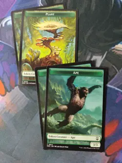 Ape / Plant Token x 4 | 7% Off 2+ | MH3 | NM | MTG - Image 1