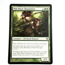 Mul Daya Channelers 198 R Rise of the Eldrazi Magic the Gathering MTG LP - Image 1