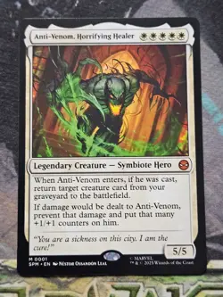 Magic- Anti-Venom, Horrifying Healer - Marvel's Spider-Man MtG M 0001 - Image 1