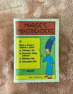 1990 TOPPS THE SIMPSONS COMPLETE CARD SET OF 88 CARDS & 22 STICKERS - Image 5