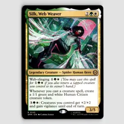 Silk, Web Weaver - SPM #145 Rare - NM / Mint Marvel's Spider-Man Single - Image 2