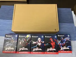 SDCC 2025 Magic The Gathering x Spider-Man Complete Welcome Deck Set (5) - Image 1