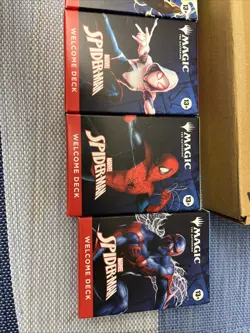 SDCC 2025 Magic The Gathering x Spider-Man Complete Welcome Deck Set (5) - Image 4