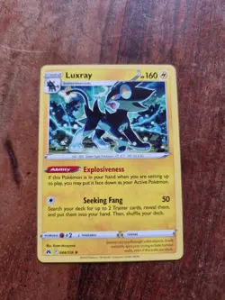 Luxray - 044/159 regular Rare - Crown Zenith - Pokemon TCG Card - Pack Fresh - Image 1