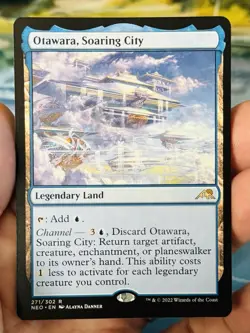 MTG Magic The Gathering Otawara, Soaring City Kamigawa: Neon Dynasty non-foil! - Image 1
