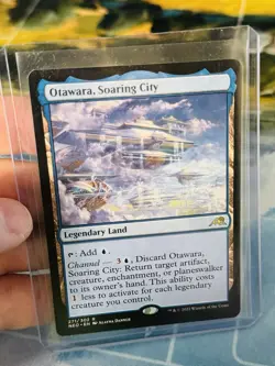 MTG Magic The Gathering Otawara, Soaring City Kamigawa: Neon Dynasty non-foil! - Image 3
