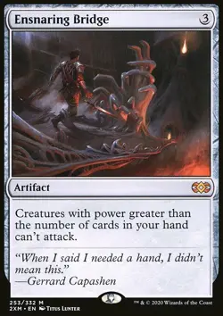 Magic the Gathering MTG Ensnaring Bridge (253) Double Masters NM - Image 1
