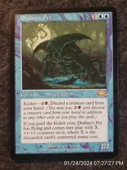 English Dralnu's Pet Planeshift Magic the Gathering NEVER PLAYED (DS3D1C8) - Image 1