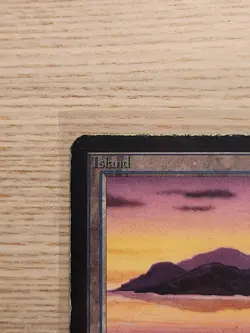 Magic the Gathering MTG Island (A) Alpha Edition Heavily Played HP - Image 2